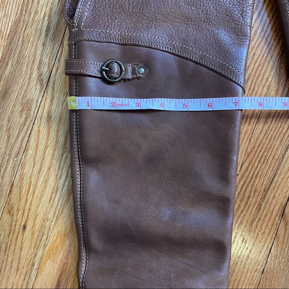 Frye Brown Leather Boots Size 7 - Picture 16 of 16